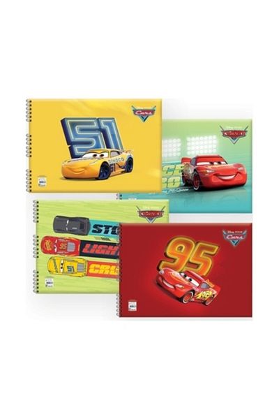 KESKİN COLOR Cars 25 X 35 Picture Book - 4 Pieces