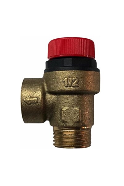 Demirdöküm Dış - Dişli 3 Bar 1/2 Çeşitli Markalar Kombi Emniyet Ventili