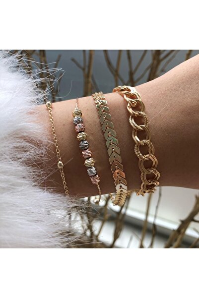 Jack Ferrero Kadın Doricca Bileklik Seti Kombin