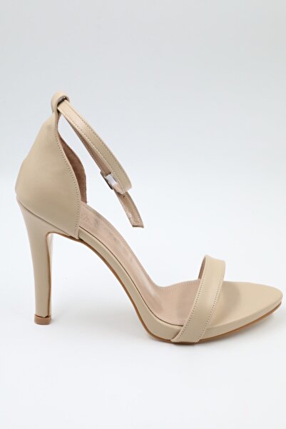 PASSAGE SHOES 3015 Beige High Heeled Women's Shoes