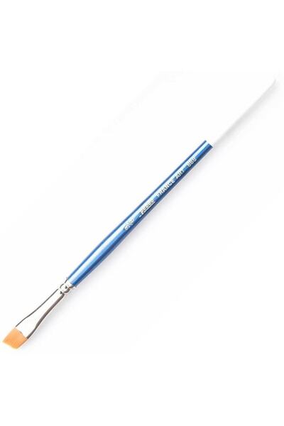 Pebeo 888 38 فرشاة ذات مقبض قصير ذات فتحة جانبية صناعية ذهبية