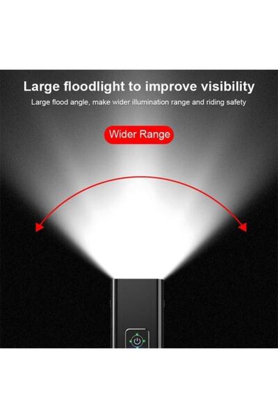 Schulzz 2xxml-t6 Led Su Geçirmez Bisiklet Farı 2400mah Pil