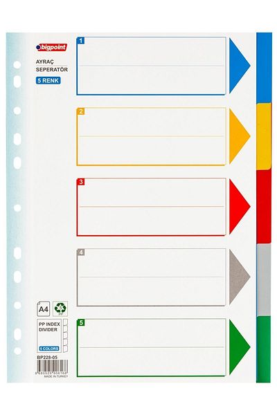 Bigpoint Separator PP în 5 culori