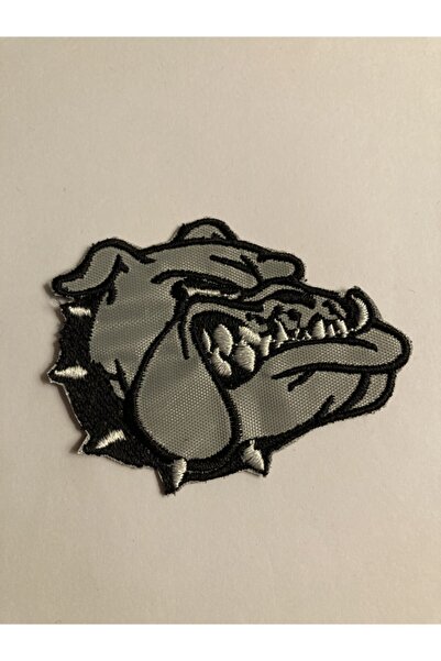 StüdyoÜmitTişört Bulldog Pitbull Dog Logo Patch - Veil Rigging and Jeans Patches