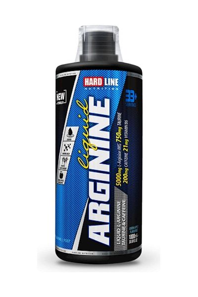 Hardline 1000mlGreen Apple Flavored Argine Liquid