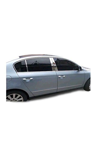Kml34tuning55 Volkswagen Passat B6 Krom Cam Direği 6 Parça 2005 - 2010 Paslan...