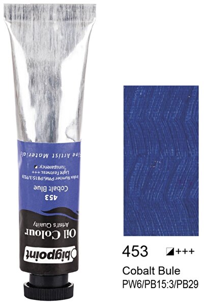 Genel Markalar Yağlı Boya 45 Ml Cobalt Blue 453(kobalt Mavisi)