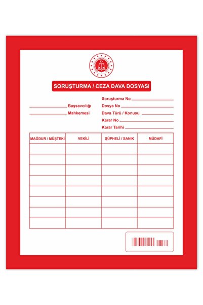 Kaya Fișa de investigație a procurorului în cazul de procedură penală Fișa de...