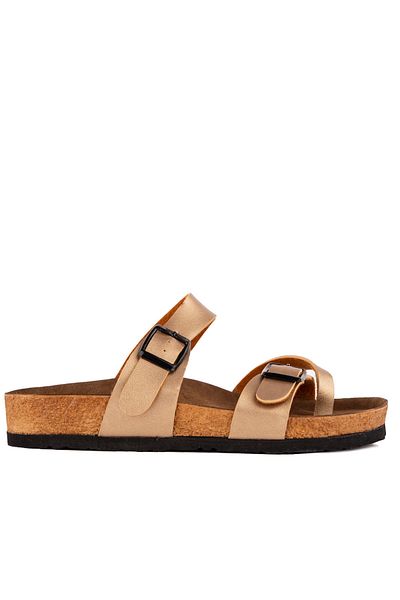 Slazenger Pantolette
 - Gold - Flacher Absatz