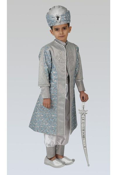 Emir Sünnet Kıyafetleri Rochie de circumcizie Glorious Şehzade Sultan (Nu există detalii despre tuğra)
