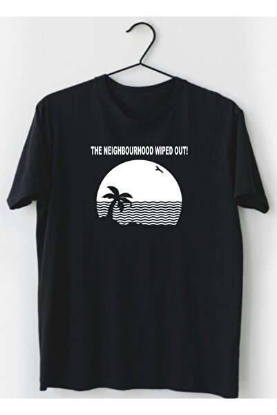 venüsdijital The Neighborhood Wiped Out Printed Unisex Tshirt με κανονική εφαρμογή