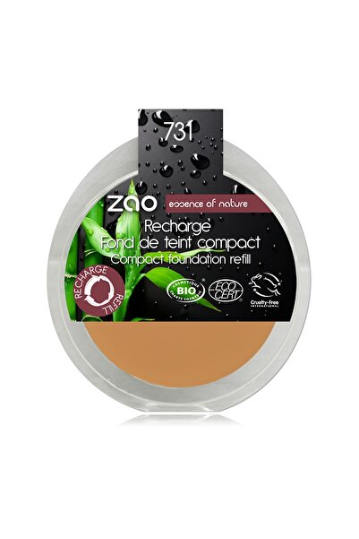 Zao Organik Kompakt Fondöten (Yedek) - Refill Compact Foundation 731 Apricot 7,5 Gr 3700756617312