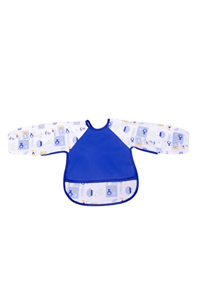 Sevi Bebe مريلة ذات أكمام زرقاء صديقة للبيئة8692241000547