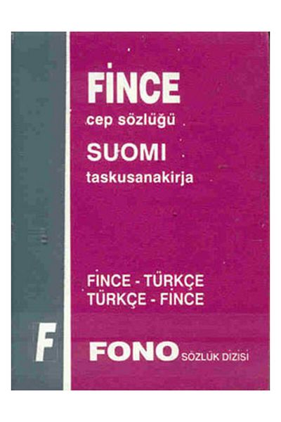 Fono Yayınları Finnish / Turkish - Turkish / Finnish Pocket Dictionary