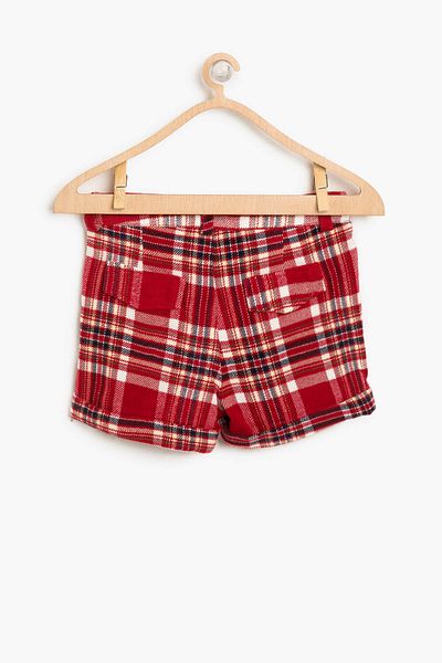 Koton Checkered Shorts