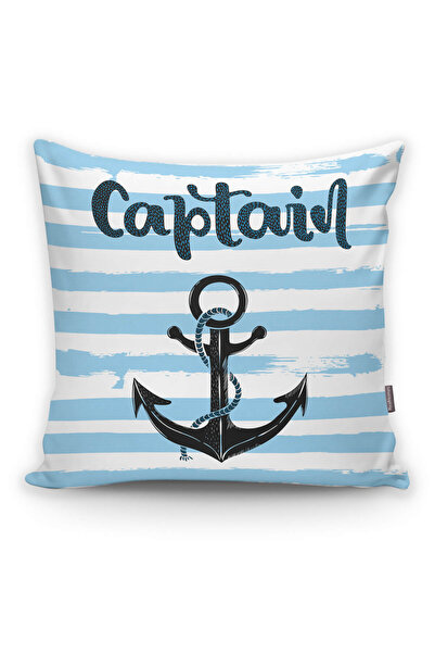Realhomes Sailor Motif Digital Printed Pillow Cushion Cover