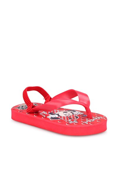 Minnie Mouse Mickey Mouse 90560T Kırmızı Kız Çocuk Terlik 100291068