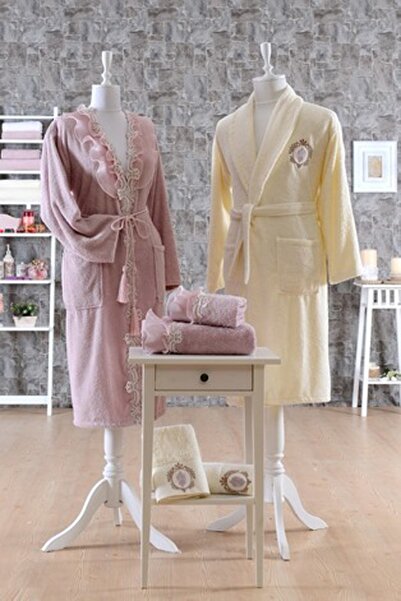 Minteks Bornoz Seti Leslie Minteks Princes 7083