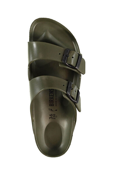 Birkenstock Women's Arizona Eva Khaki Slippers 129493-S