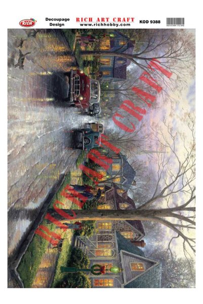 Rich Dekupaj Kağıdı 33x48cm - N:9388 140468