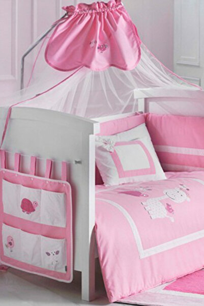 Dinoboo Animals Pink Bebek Odası Cibinliği /
