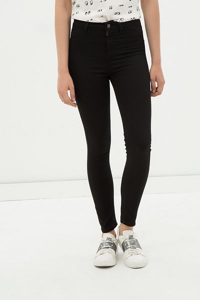 Koton Women's Black Jean Pants 7KAL41962JD