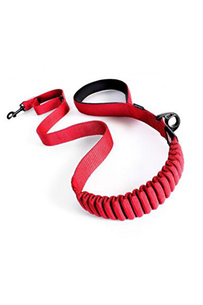 Ezydog "Zero Shock 40""  Şok Absorbe Edici" Köpek Kayışı Kırmızı