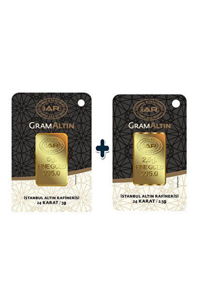 Harem Altın 7.5 gr IAR Gram Külçe Altın HRM3022