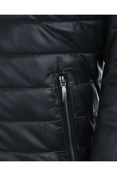 Pierre Cardin Genuine Leather Men's Green Jacket - Pce160141
