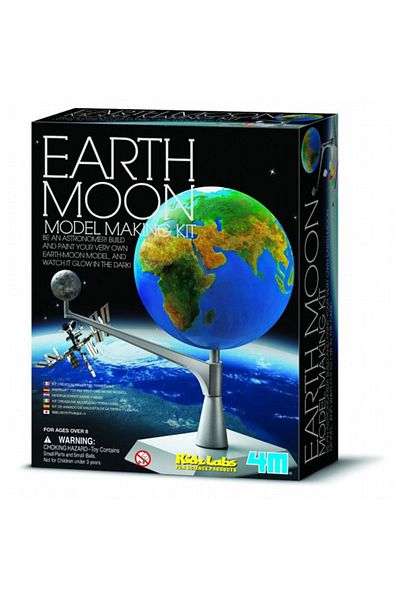 4M Kidz Labs Earth Moon Model 3241 U152347 /