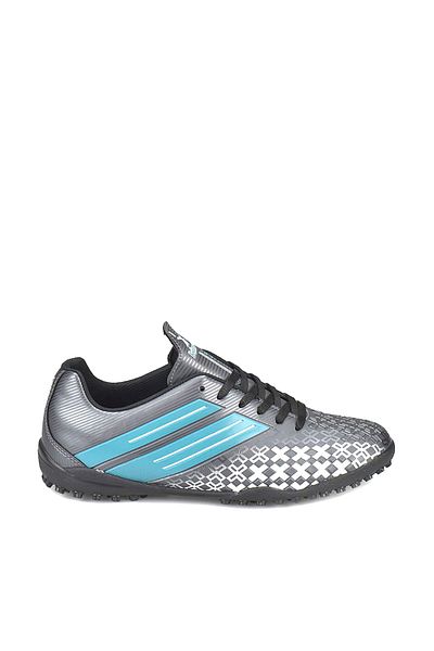 Kinetix CROSSER TURF Pantofi de câmp Astroturf pentru bărbați, gri închis, alb turcoaz 100286803