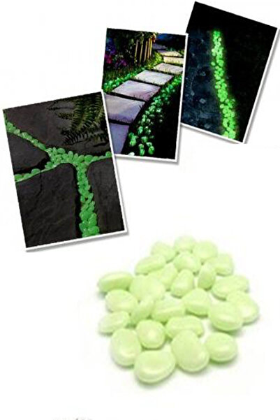 Buffer Fosforlu Çakıl Taşları (50 Adet)