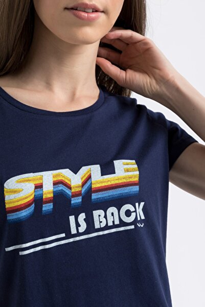 Ltb Μπλουζάκι Navy Blue - Χαλαρή εφαρμογή