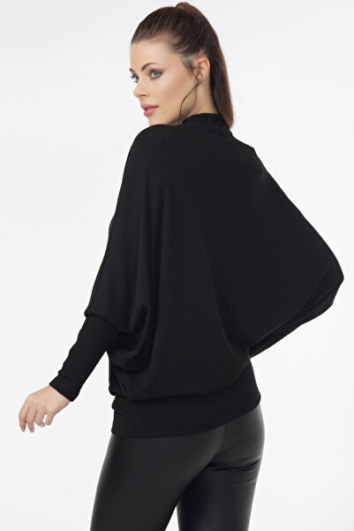 Laranor Kadın Siyah Triko Bluz 19L6456
