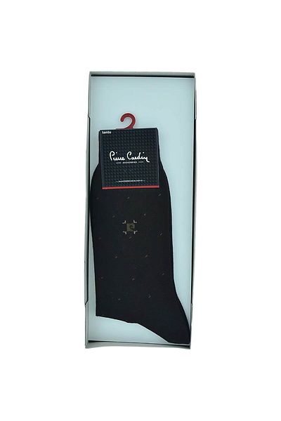 Pierre Cardin Мъжки кафяви бамбукови чорапи - комплект от 6 853