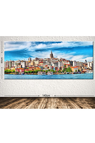 Tablo Center Dev Boyut Manzara Kanvas Tablo 60x140cm