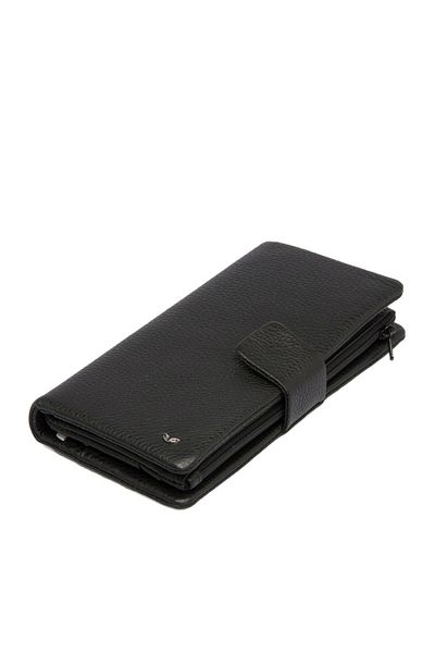 Tergan Genuine Leather Black Women's Wallet S1CB00005727