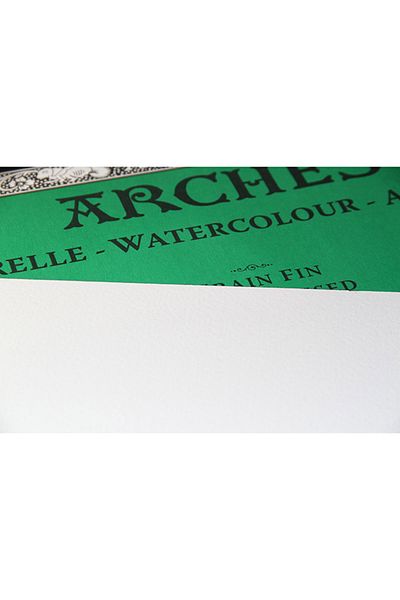 Arches Watercolor Block Notebook - Medium Texture - 300gr. 14.8x21cm (a5) 12 Ed.