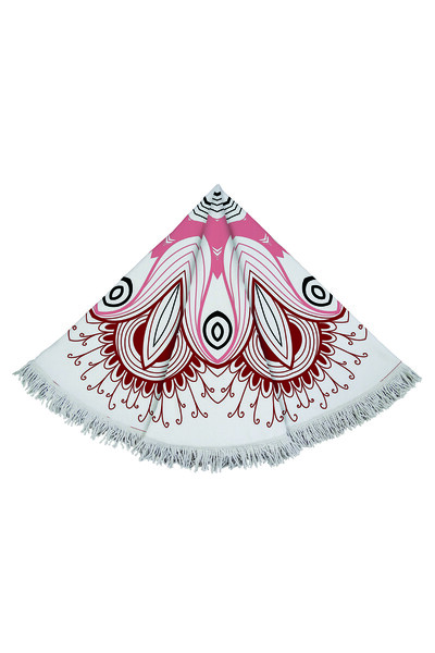 ECEMRE Στρογγυλή πετσέτα παραλίας