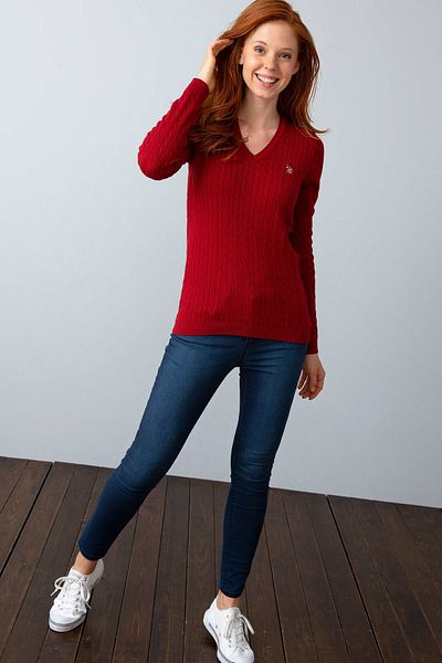 U.S. Polo Assn. Women's Sweater G082SZ0TK.000.666010