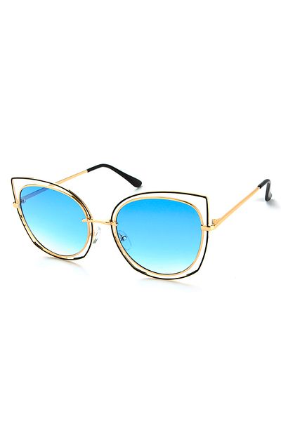Di Caprio Women's Oval Sunglasses DTX1259E