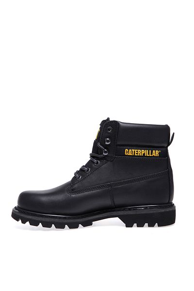 Cat Men's Boots Black Leather - 015M100031