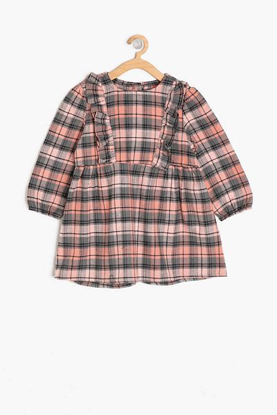 Koton Checkered Dress