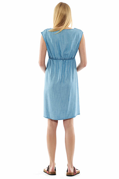 Motherway Blue Maternity Dress Jem111