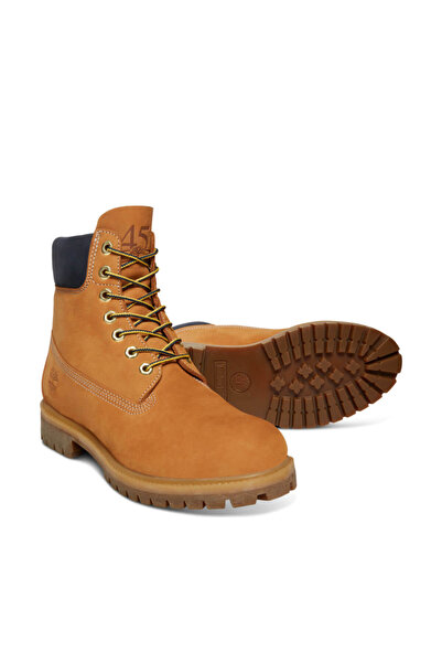 Timberland Erkek Sarı Heritage 6" Premium Bot