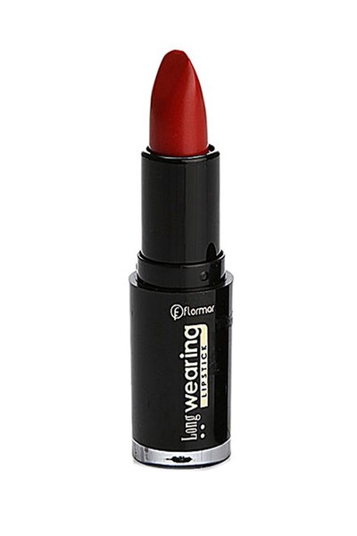 Flormar Ruj - Long Wearing Lipstick Red Metallic L08 8690604107780