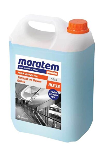 Maratem M233 Parlak Yüzeyler Için Temizlik Ve Bakım Ürünü 5 L