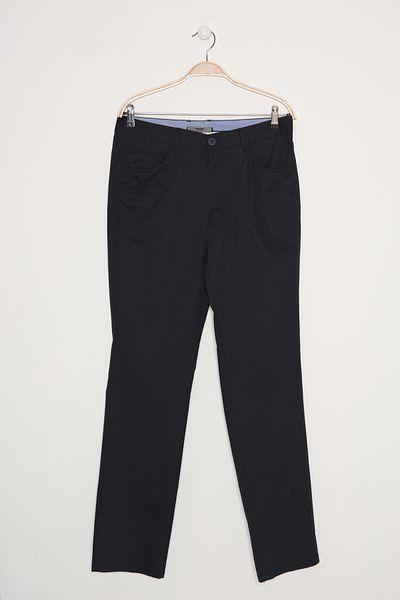 Koton Men's Navy Blue Trousers 6YAM49725KW