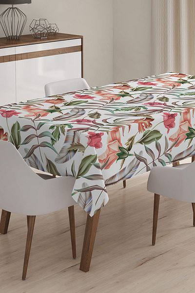 Realhomes Față de masă imprimată digital 3D cu design personalizat - 120 x 140 cm
