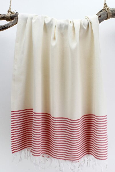 Bedinn Пештемал Бургата Крем Червоний Pst063